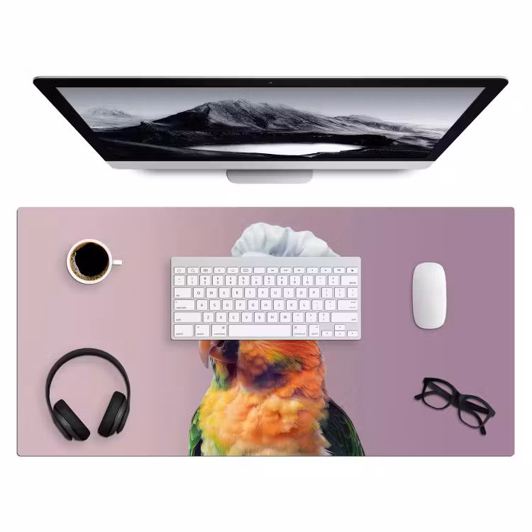 Bureau onderlegger - Papegaai - Koksmuts - Nieuwsgierig - Vogel — 3