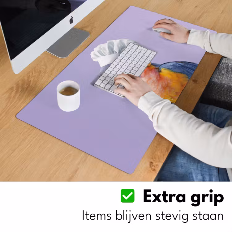 Bureau onderlegger - Papegaai - Koksmuts - Paars - Cute — 5