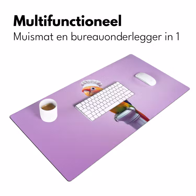 Bureau onderlegger - Papegaai - Koksmuts - Pilaar - Vogel — 6