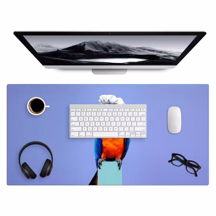 Bureau onderlegger - Papegaai - Koksmuts - Vogel - Leuk — 3
