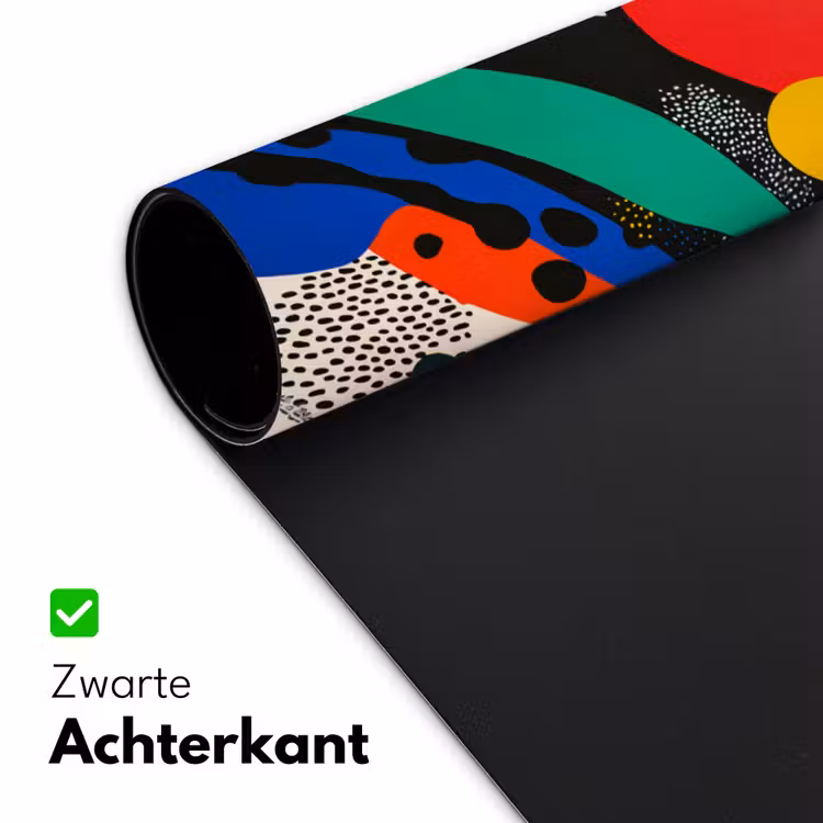 Bureau onderlegger - Abstract - Planten - Vormen - Kleurrijk — 4