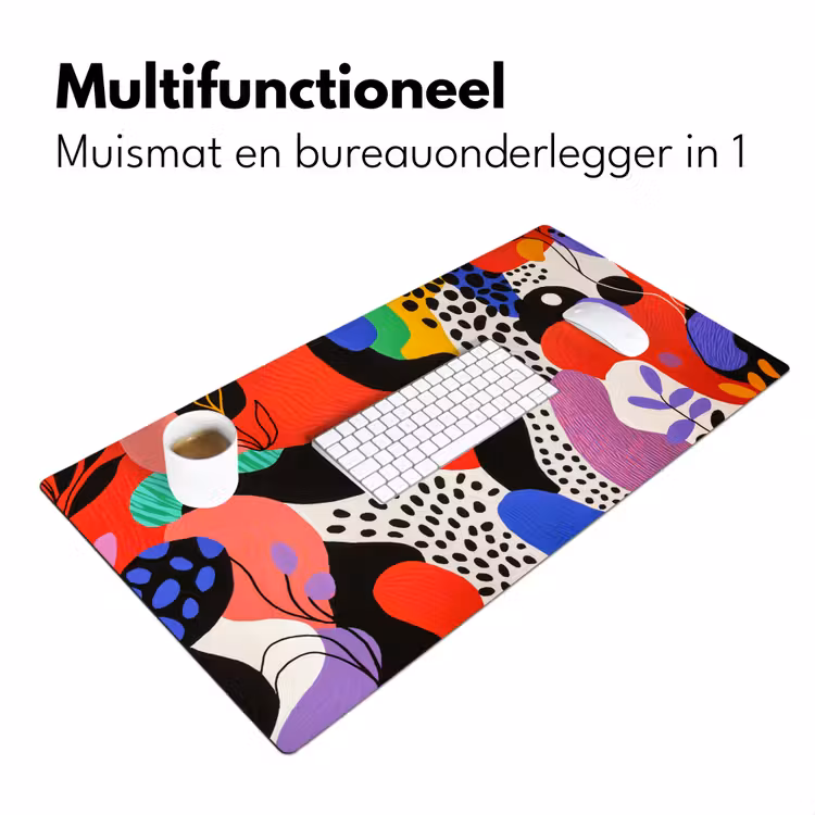 Bureau onderlegger - Abstract - Vormen - Kleuren - Stippen — 6