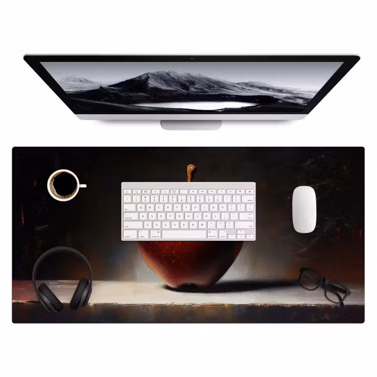Bureau onderlegger - Apple - Hart - Rood — 3