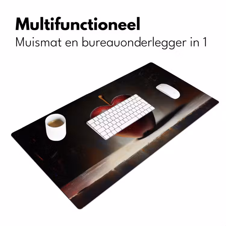 Bureau onderlegger - Apple - Hart - Rood — 6