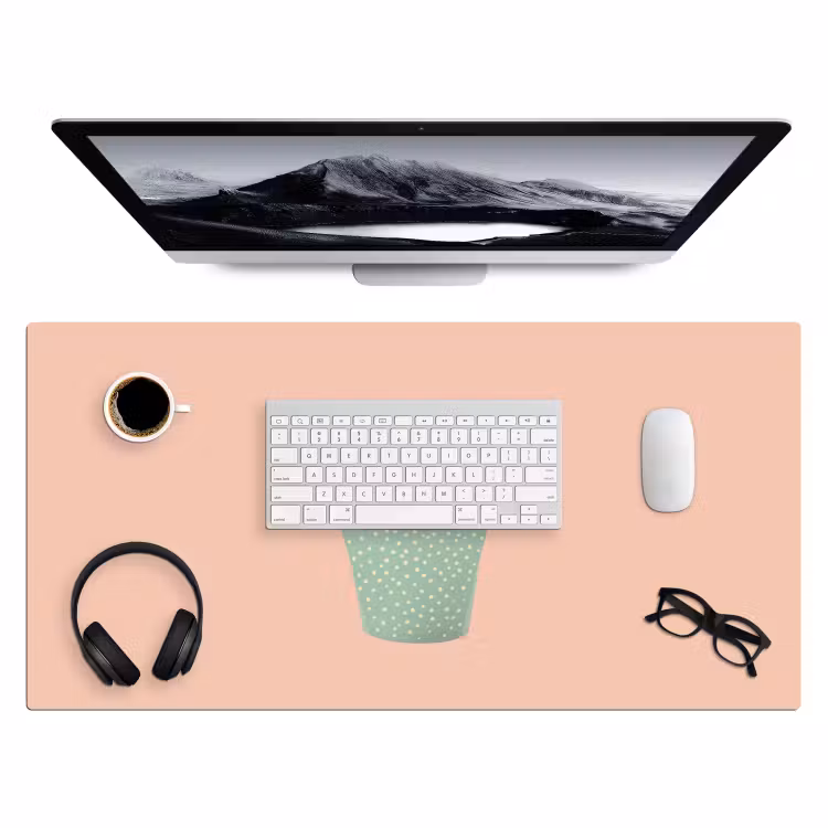 Bureau onderlegger - Bakje - Ijs - Aardbei - Roze — 3