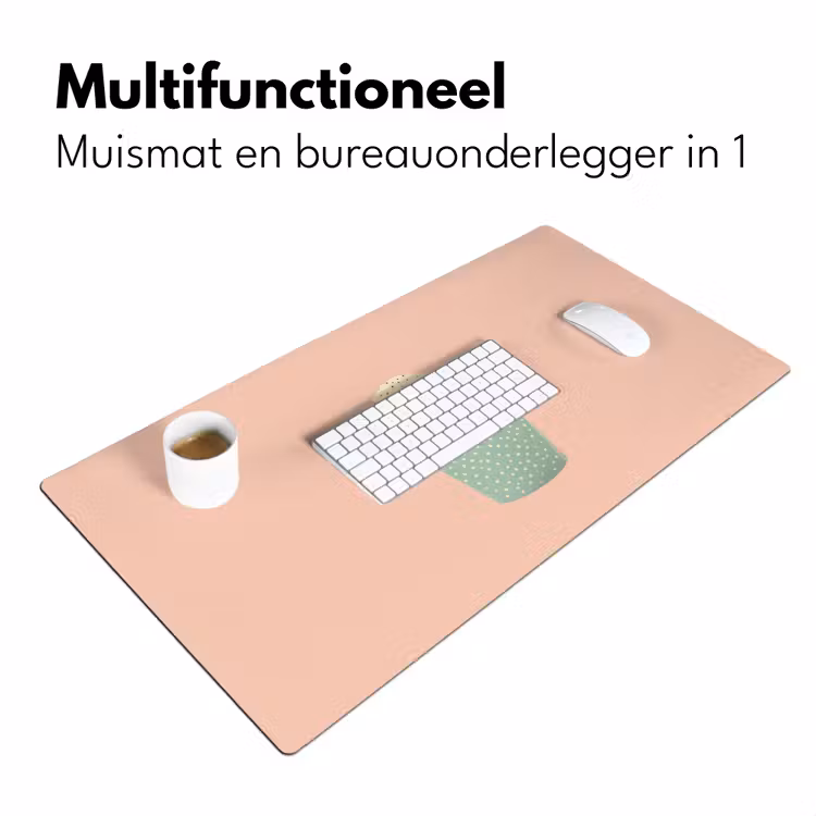 Bureau onderlegger - Bakje - Ijs - Aardbei - Roze — 6