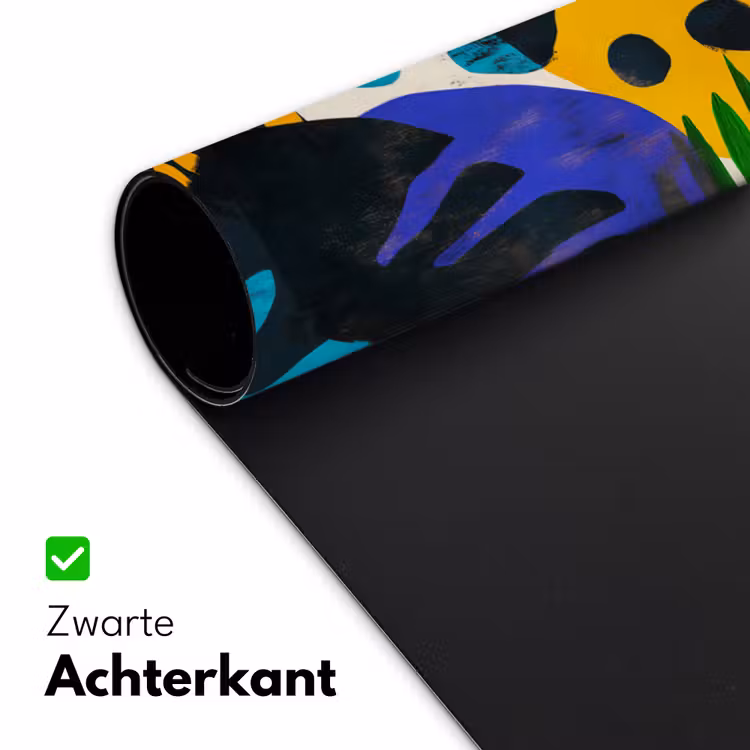 Bureau onderlegger - Bladeren - Vormen - Abstract - Kleurrijk — 4