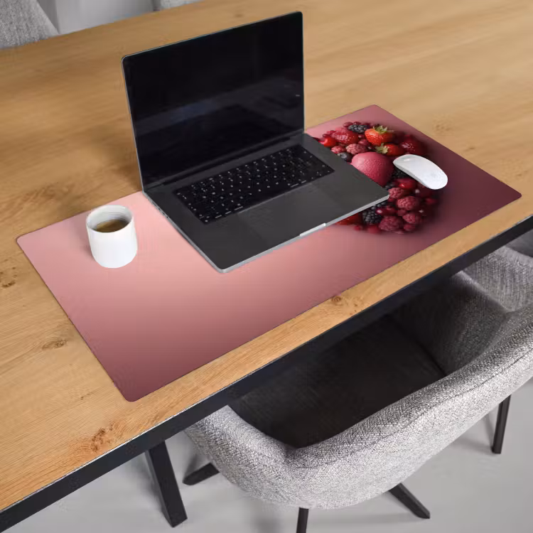 Bureau onderlegger - Fruit - Hartjes - Aardbeien - Frambozen - Bosbessen — 2