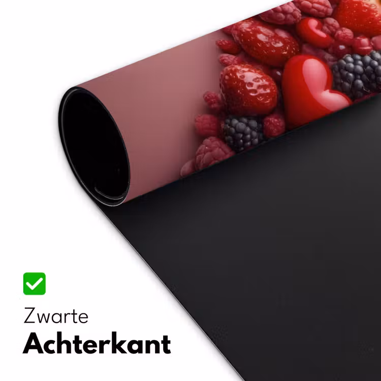 Bureau onderlegger - Fruit - Hartjes - Aardbeien - Frambozen - Bosbessen — 4