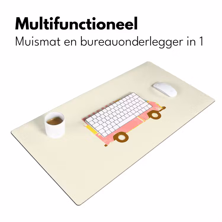 Bureau onderlegger - Ijskar - Retro - Softijsjes - Roze — 6