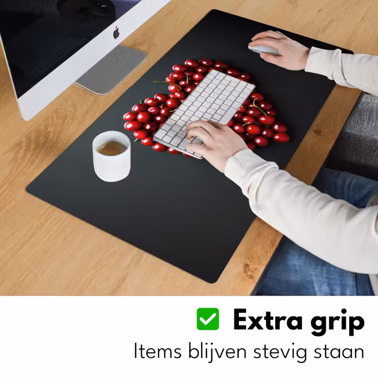 Bureau onderlegger - Kersen - Hart - Rood - Zwart — 5
