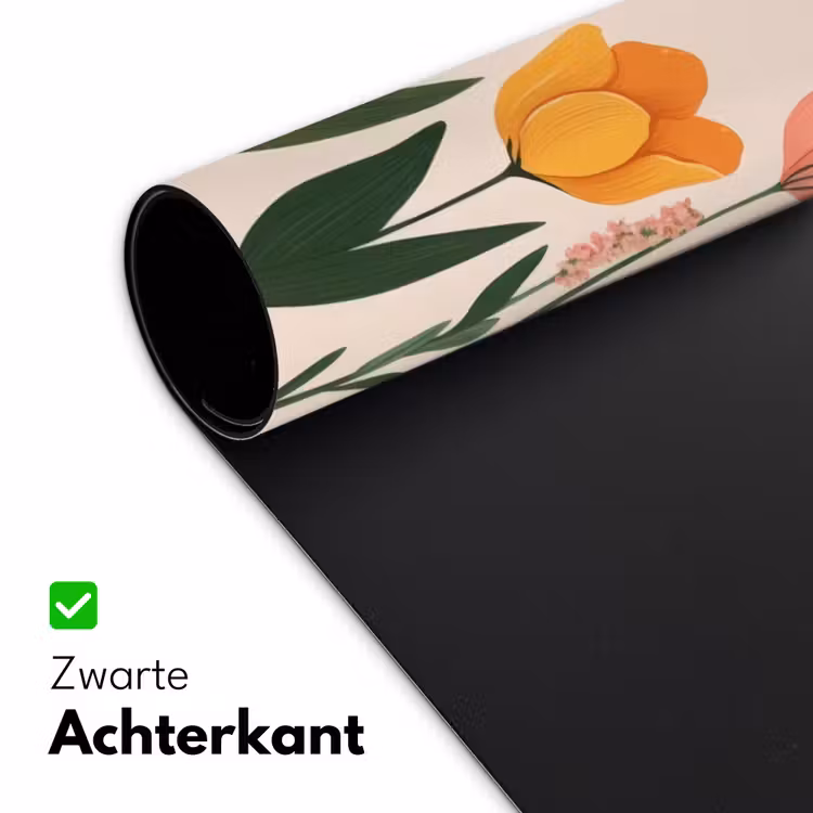 Bureau onderlegger - Pasteltinten - Bloemen - Illustratie — 4