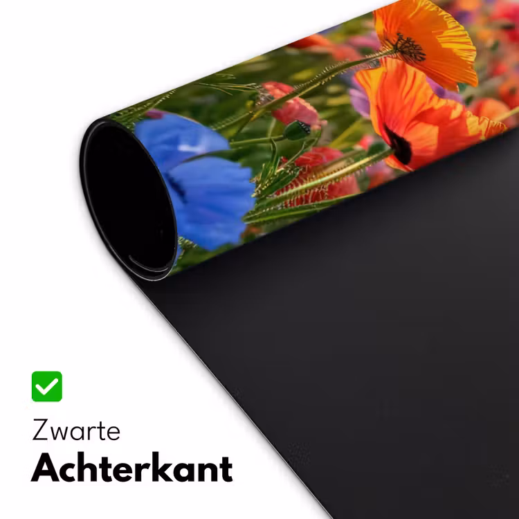 Bureau onderlegger - bloemen-klaprozen-kleurrijk-natuur — 4