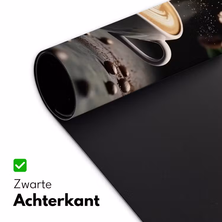 Bureau onderlegger - Cappuccino - Kop - Bonen - Bruin — 4