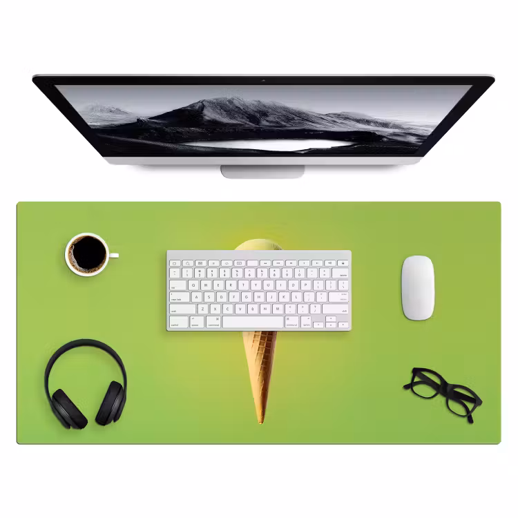 Bureau onderlegger - Hoorntje - Schepijs - Groen — 3