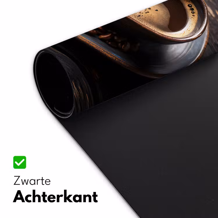 Bureau onderlegger - Kop - Koffie - Hout - Bonen — 4