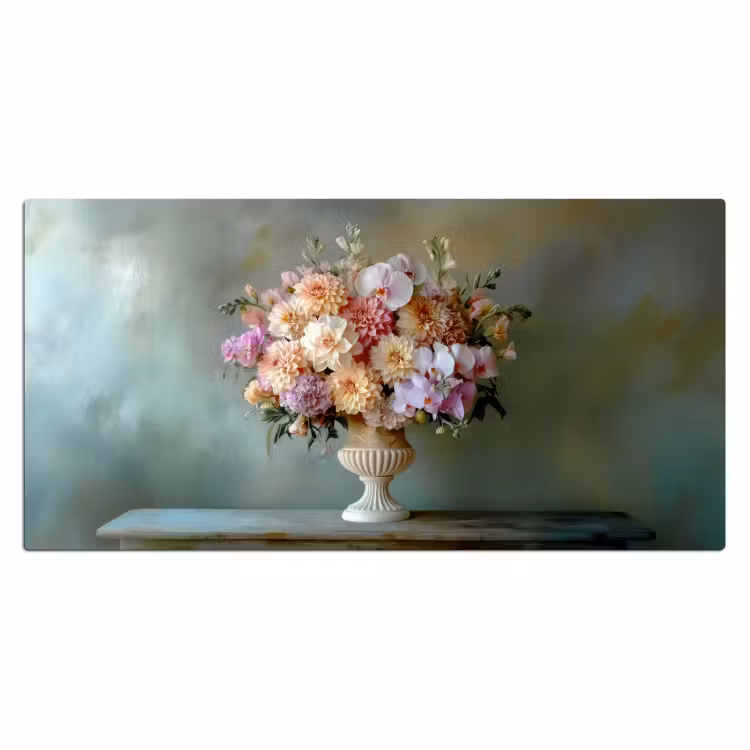 Bureau onderlegger - Orchidee - Boeket - Vaas - Bloemen — 1