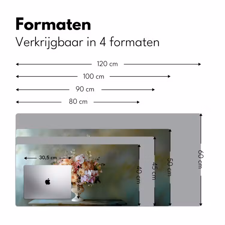 Bureau onderlegger - Orchidee - Boeket - Vaas - Bloemen — 7