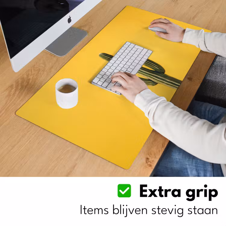 Bureau onderlegger - Cactus - Groen - Minimalistisch — 5