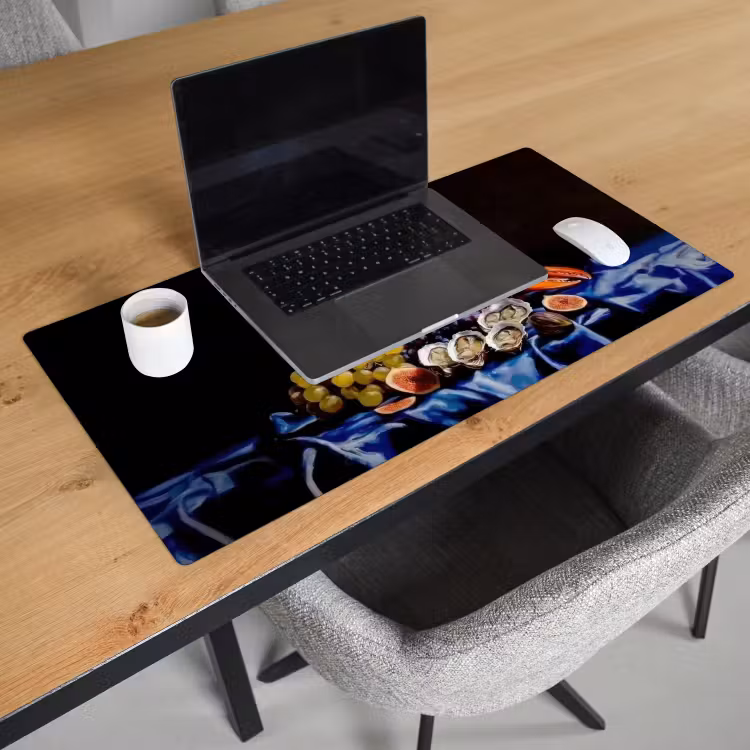 Bureau onderlegger - Champagne - Luxe - Oesters — 2