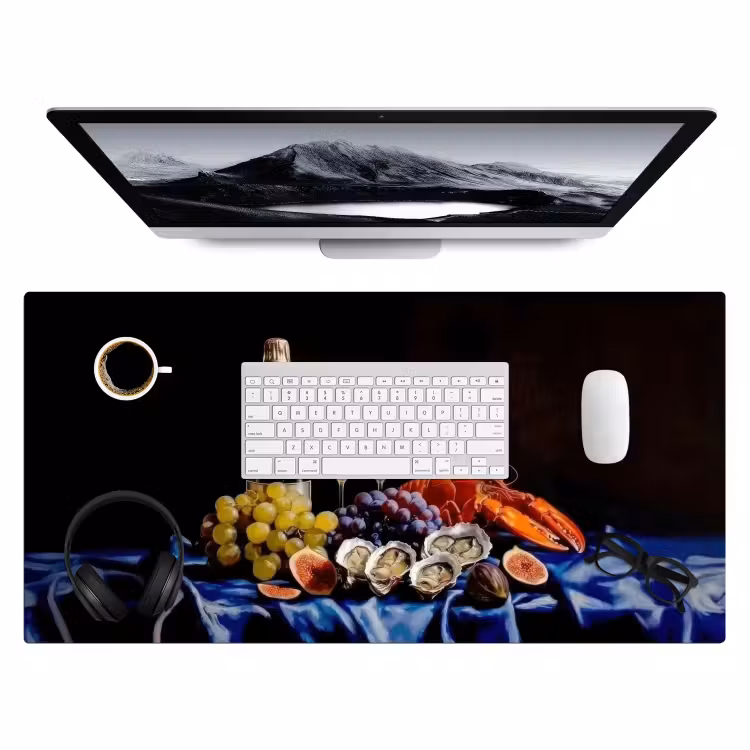 Bureau onderlegger - Champagne - Luxe - Oesters — 3