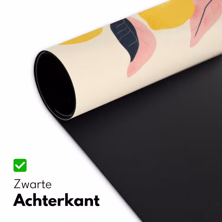 Bureau onderlegger - Citroenen - Felgeel - Tak - Bladeren — 4