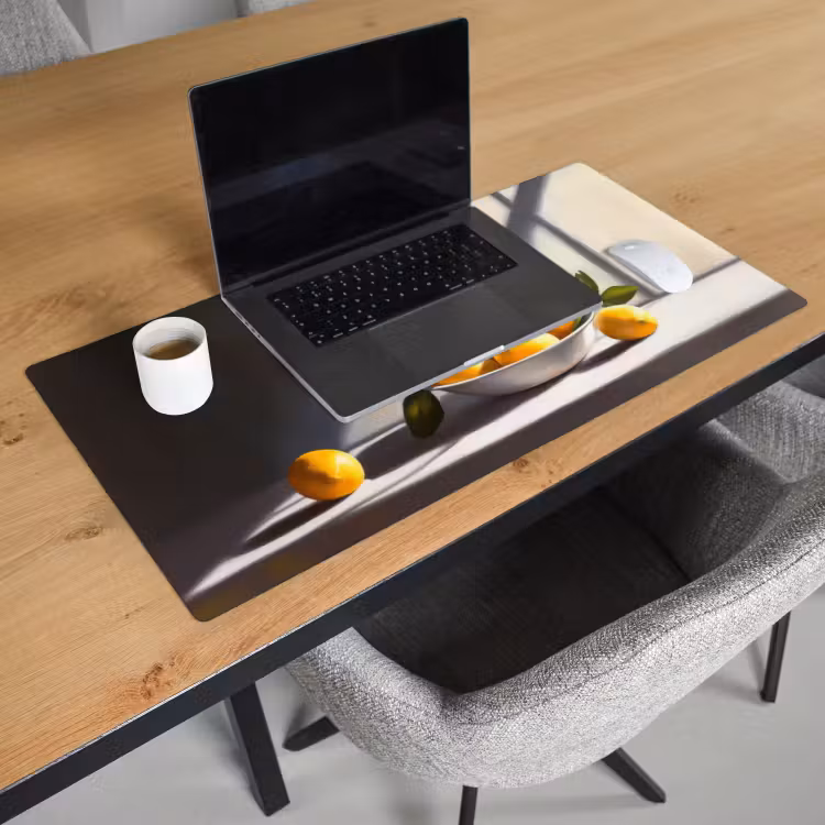 Bureau onderlegger - Citroenen - Stilleven - Geel — 2