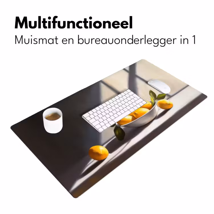 Bureau onderlegger - Citroenen - Stilleven - Geel — 6