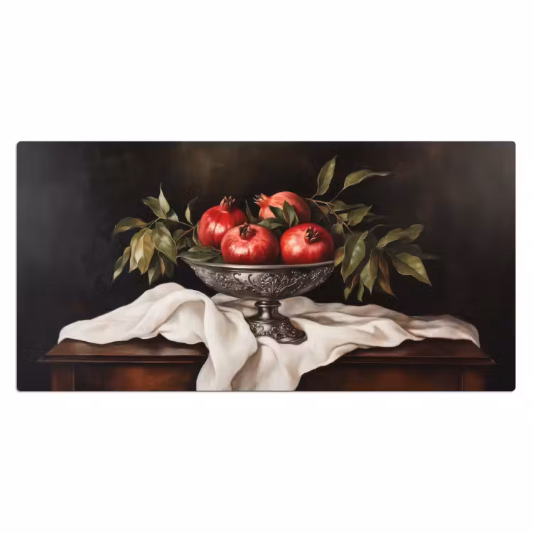 Bureau onderlegger - Granaatappels - Klassiek - Vintage — 1