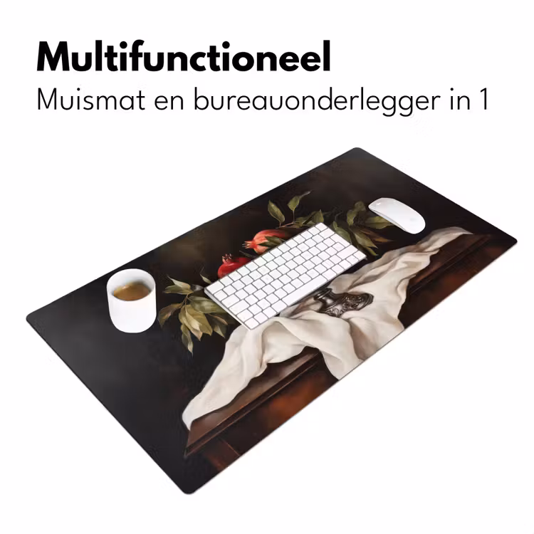 Bureau onderlegger - Granaatappels - Klassiek - Vintage — 6