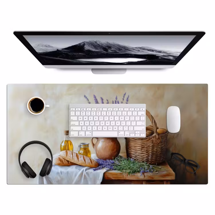 Bureau onderlegger - Lavendel - Brood - Stilleven — 3
