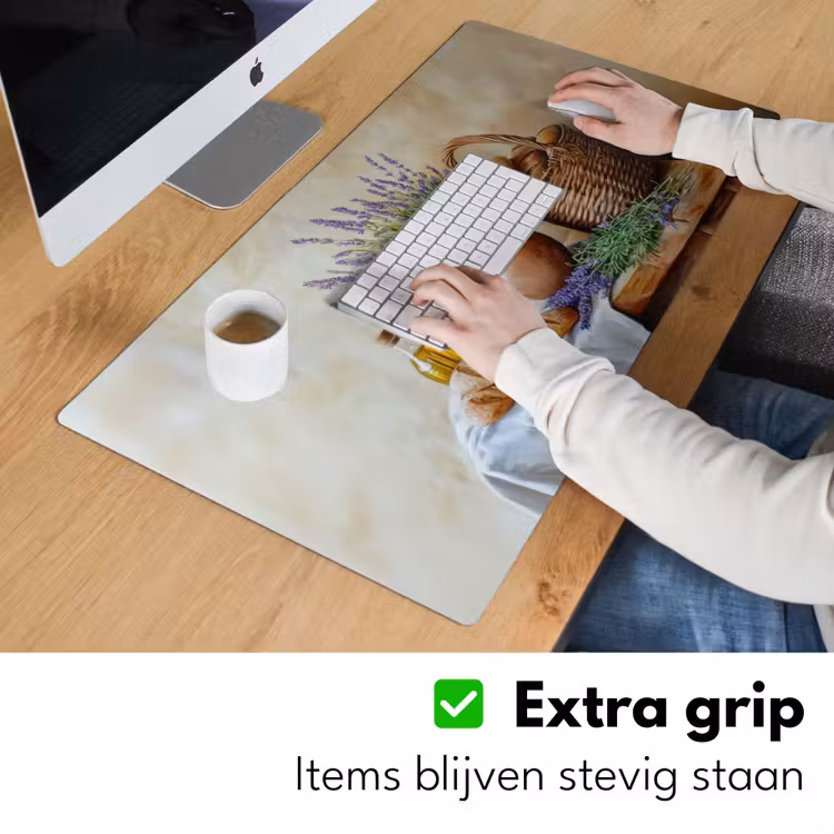 Bureau onderlegger - Lavendel - Brood - Stilleven — 5
