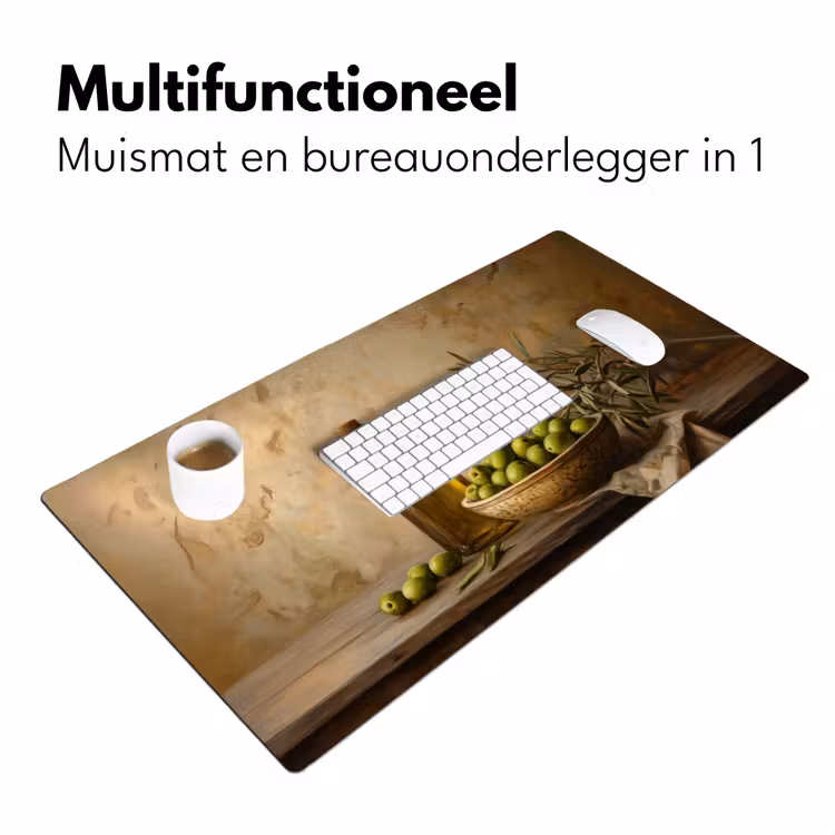 Bureau onderlegger - Olijven - Stilleven - Vintage — 6