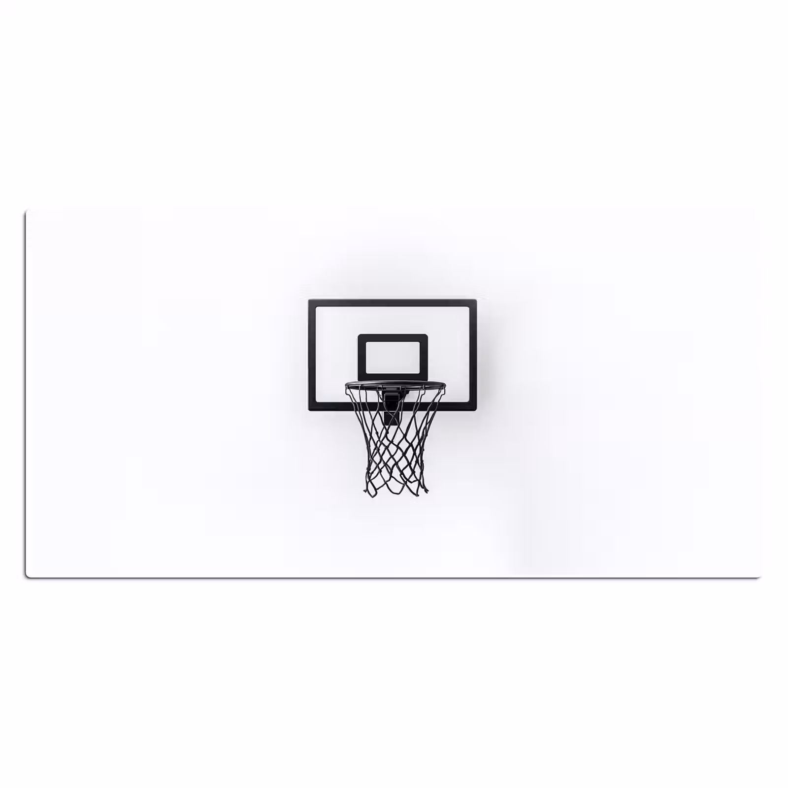 Bureau onderlegger - Basketbalbord - Minimalistisch - Zwart — 1