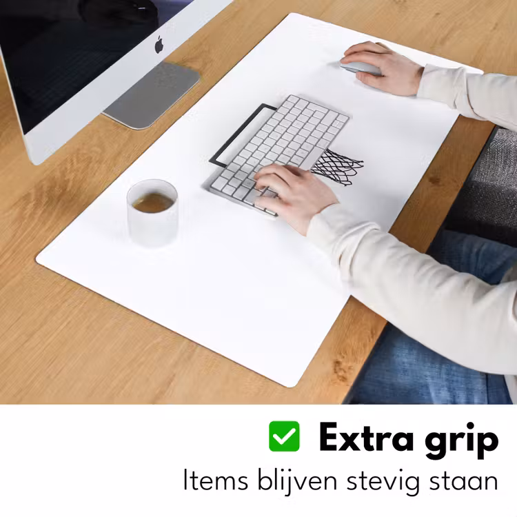 Bureau onderlegger - Basketbalbord - Minimalistisch - Zwart — 5