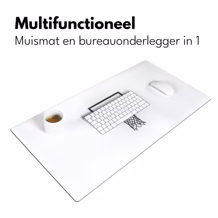 Bureau onderlegger - Basketbalbord - Minimalistisch - Zwart — 6