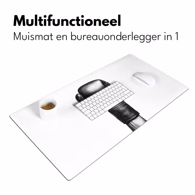 Bureau onderlegger - Bokshandschoen - Zwart - Hand — 6
