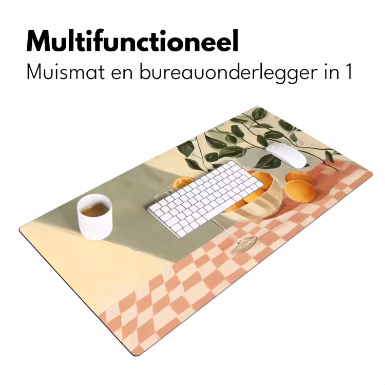 Bureau onderlegger - Citroenen - Glas - Tafelkleed - Geblokt — 6