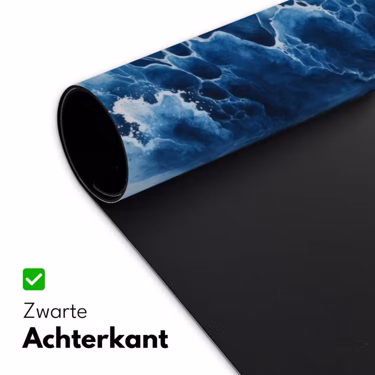 Bureau onderlegger - Golven - Blauw - Schuim — 4