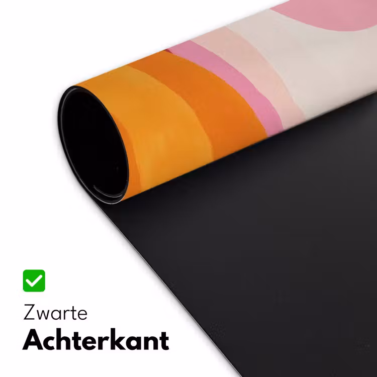 Bureau onderlegger - Heuvels - Oranje - Zon - Abstract — 4
