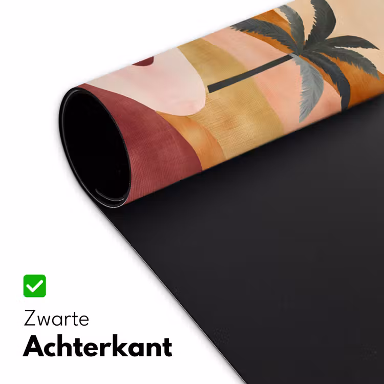 Bureau onderlegger - Heuvels - Palmbomen - Abstract — 4