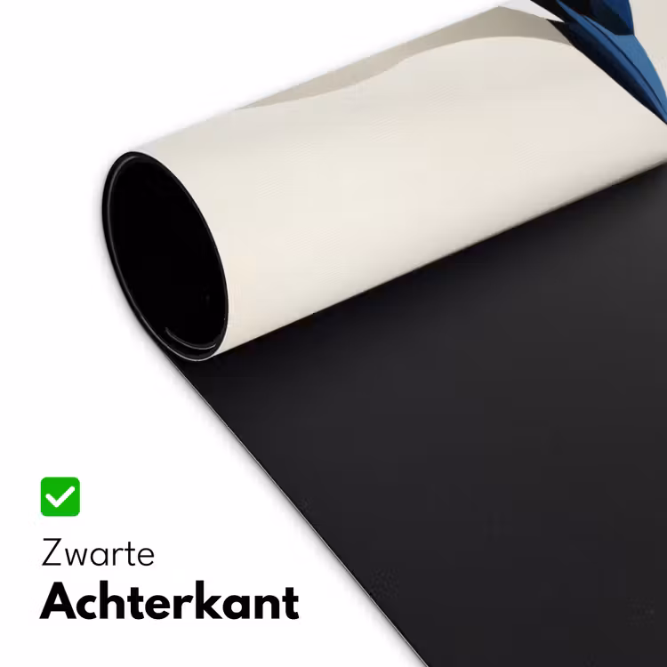 Bureau onderlegger - Illustratie - Blauw - Vogel — 4