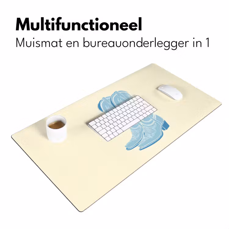 Bureau onderlegger - Illustratie - Cowboylaarzen - Patroon — 6