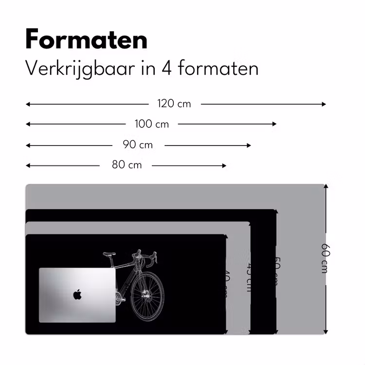 Bureau onderlegger - Lijnen - Illustratie - Wit — 7