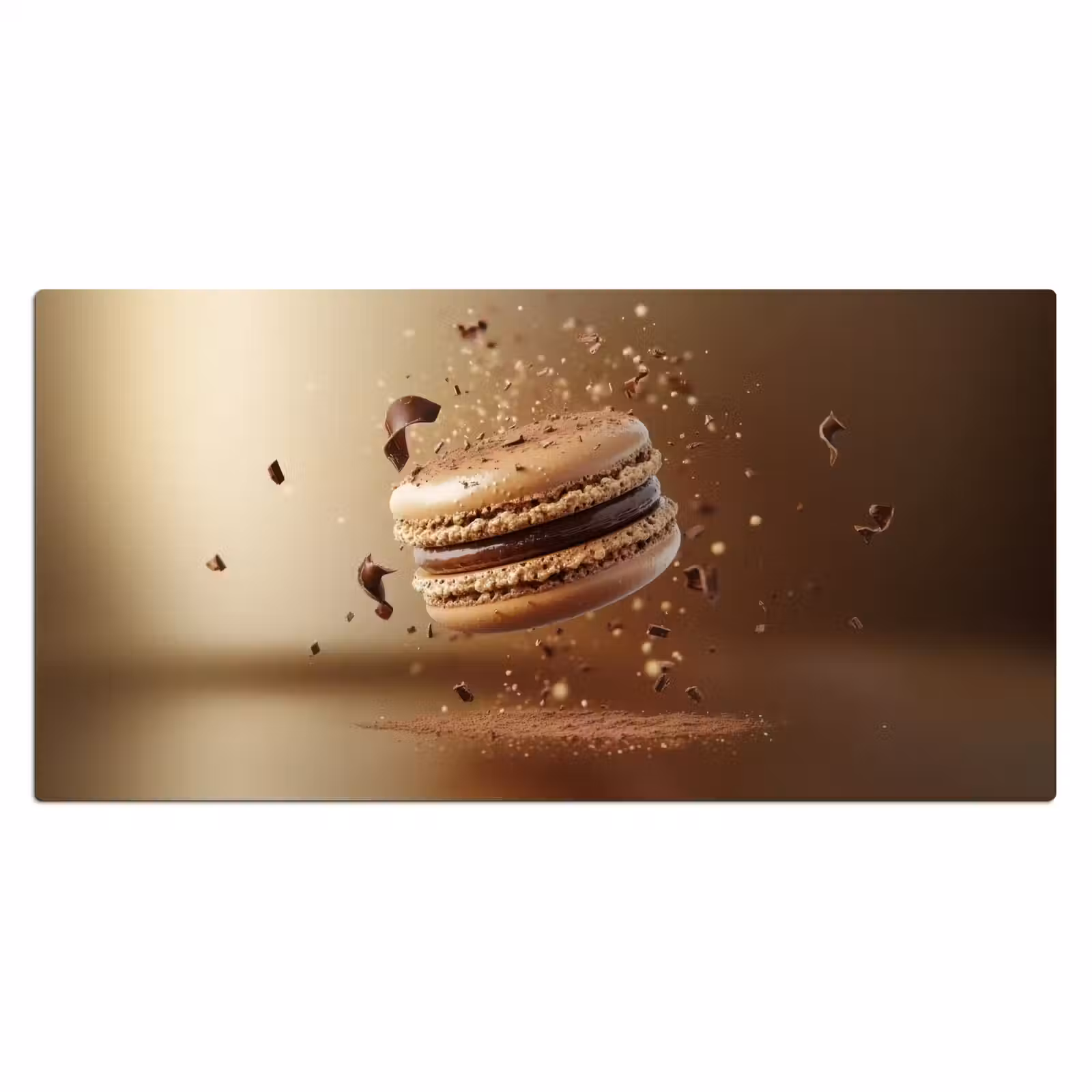 Bureau onderlegger - Chocolade - Macarons - Eten - Snoep — 1