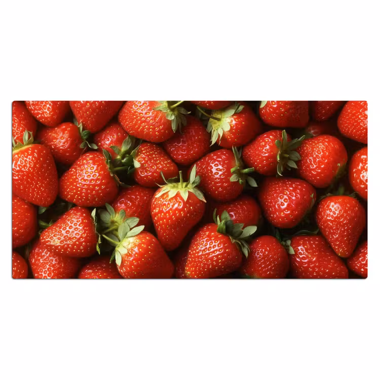 Bureau onderlegger - Aardbei - Fruit - Rood — 1