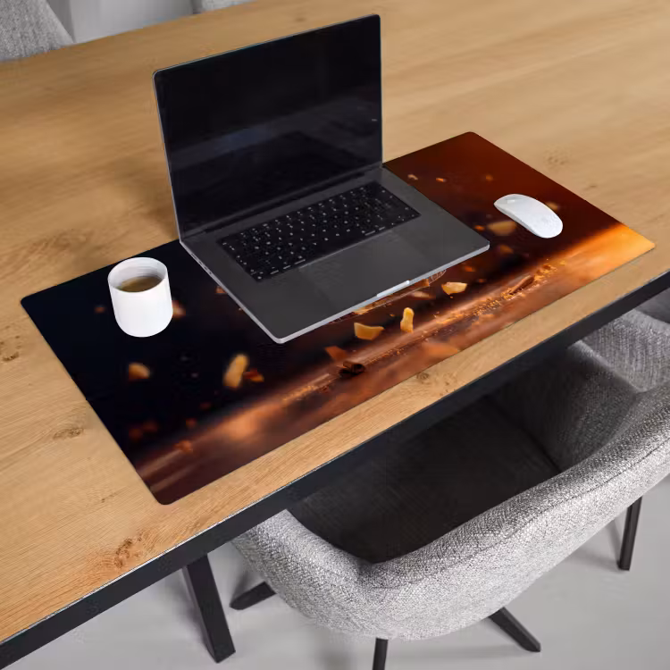 Bureau onderlegger - Appel - Taart - Warm - Eten — 2