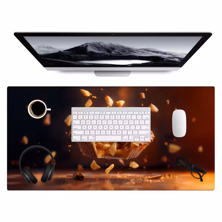 Bureau onderlegger - Appel - Taart - Warm - Eten — 3