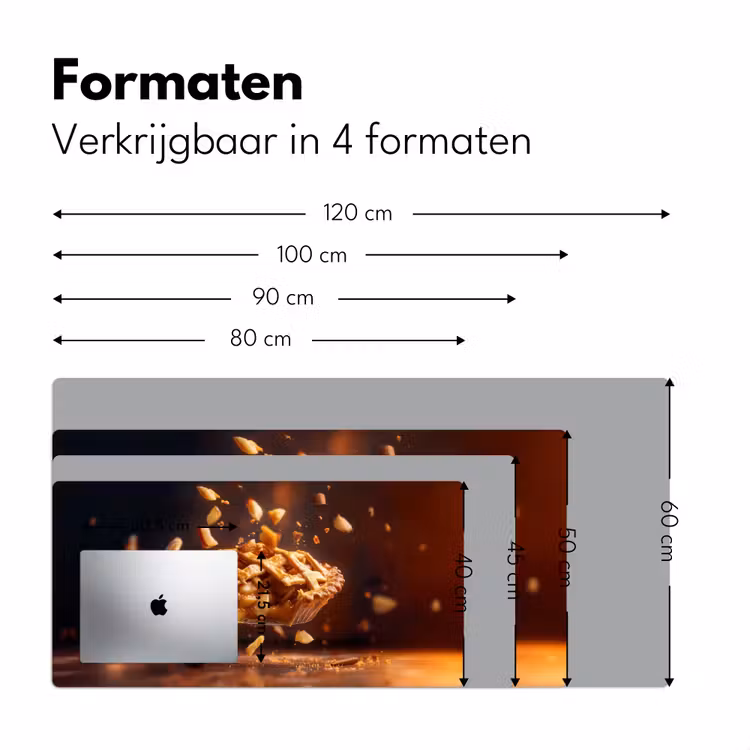Bureau onderlegger - Appel - Taart - Warm - Eten — 7