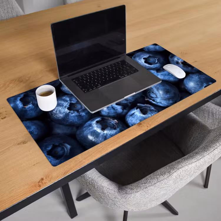 Bureau onderlegger - Bessen - Blauw - Fruit — 2